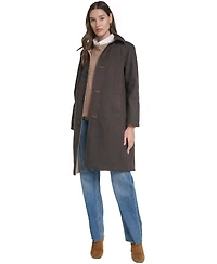 Cole Haan Women's Reversible Balmaccan Coat