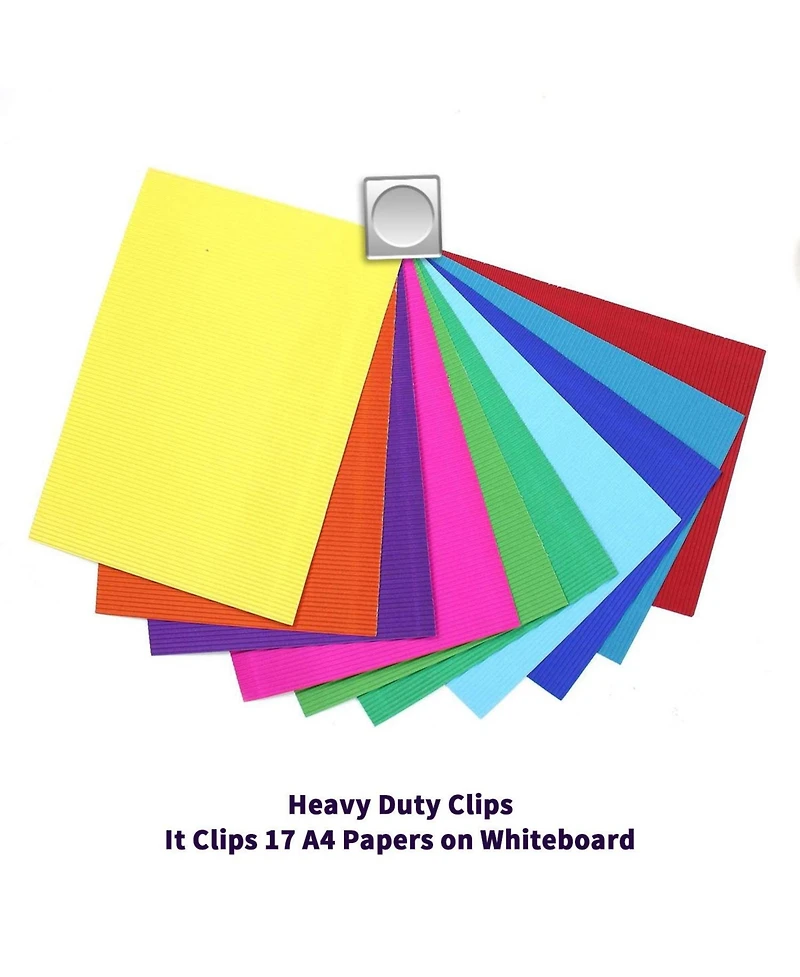 Danrong Heavy Duty Metal Magnetic Clips Extra Strong For Whiteboard Office Refrigerator Classroom