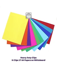 Danrong Heavy Duty Metal Magnetic Clips Extra Strong For Whiteboard Office Refrigerator Classroom