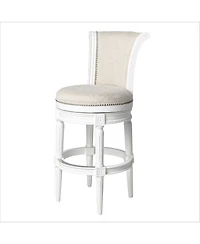 Maven Lane 31" Pullman Bar Stool Finish with Faux Leather
