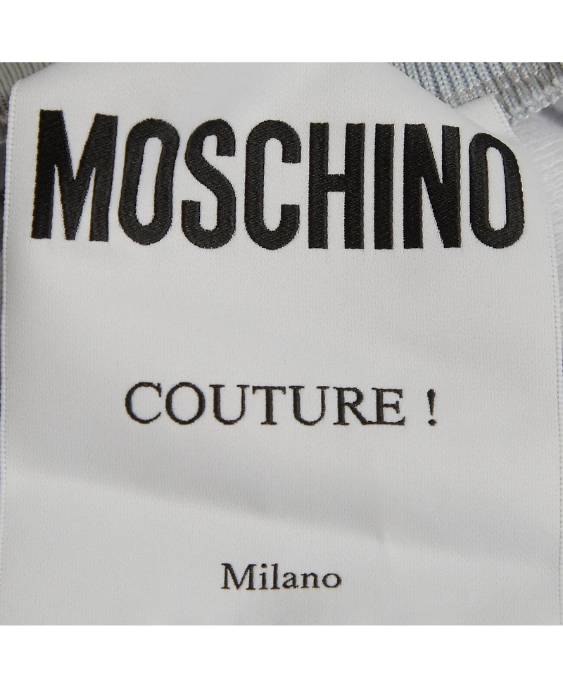 Pre-Owned Moschino Women's Couture Printed Jersey Track Pants