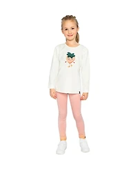 Deux par Little and Big Girl (6 - 12) Cotton Leggings Pant