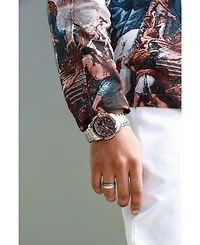 Peugeot Men's Decorative Chrono Sub-Dials Sports Watch with Calendar Window