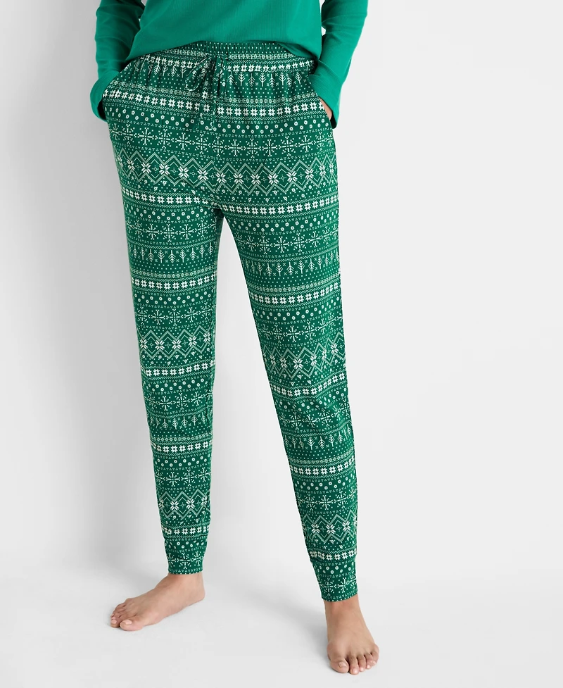 State of Day Women's Jogger Pajama Pants Xs-3X, Created for Macy's