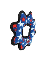 Tuffy Ultimate Gear Ring Star, Plush Squeaky Dog Toy