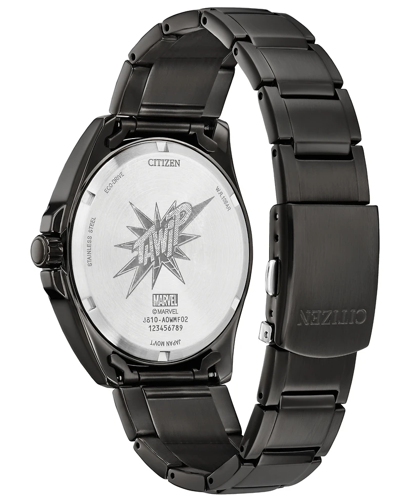 Citizen Men's Spider-Man Gray Stainless Steel Bracelet Watch 43mm