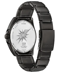 Citizen Men's Spider-Man Gray Stainless Steel Bracelet Watch 43mm