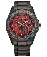 Citizen Men's Star Wars Imperial Battle Gray Stainless Steel Bracelet Watch 42mm