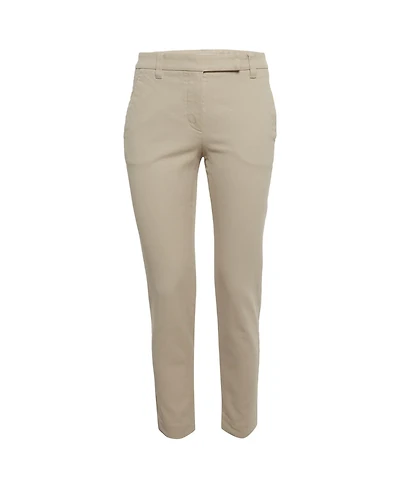 Pre-Owned Brunello Cucinelli Women's Gabardine Trousers