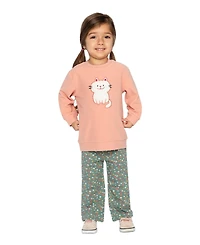 Deux par Toddler Girl 2T-5T Tunic and Leggings Set Floral Print