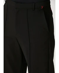 Pcfg Men's Unisex Pleated Cotton-Blend Woven Shorts