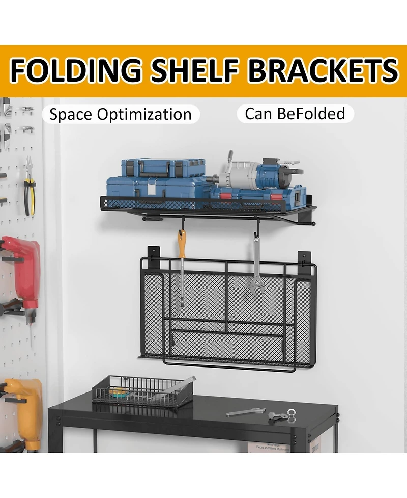 Xdovet Wall mounted shelf storage rack