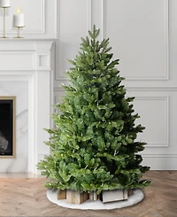 Puleo International 4.5" Pre-Lit Artificial Noble Fir Tree