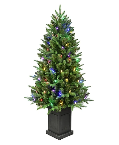 Puleo International 40" Pre-Lit Fraser Fir Potted Tree