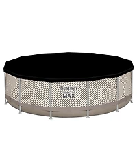 Bestway Steel Pro Max 13' x 42" Round Above Ground Pool Set with Canopy & Ladder