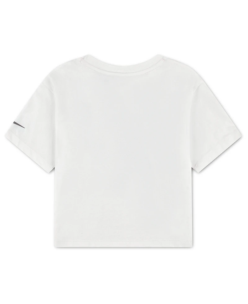 Nike Girls' 4-6X Juxta-Girl Short-Sleeve Boxy T-Shirt