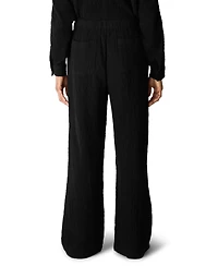 Eileen Fisher Women's High-Rise Straight Leg Drawstring Pants