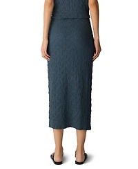 Eileen Fisher Women's Bubble Jacquard Slim-Fit Pencil Skirt