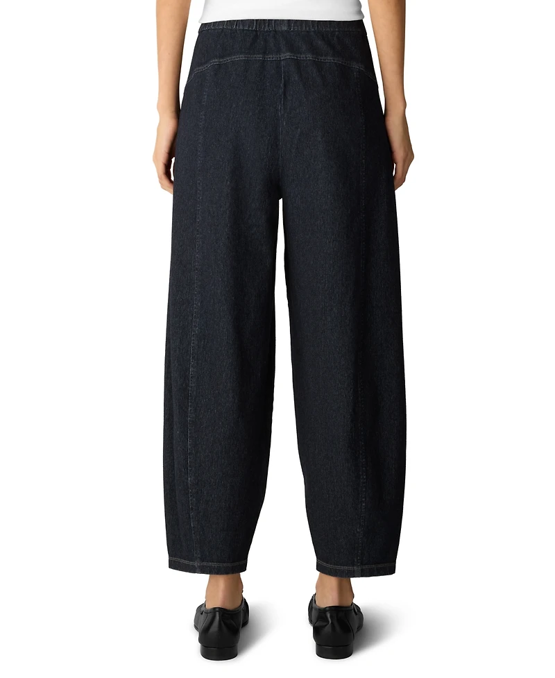 Eileen Fisher Women's Denim High-Rise Lantern Pants