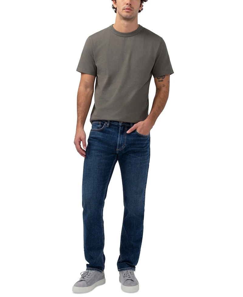 Silver Jeans Co. Men's Allan Slim Straight-Leg