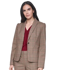 Tommy Hilfiger Women's Notch-Collar One-Button Jacket