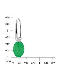 Macy's Genuine Howlite Chrysocolla on Hardwire Fishhook Closure Earrings