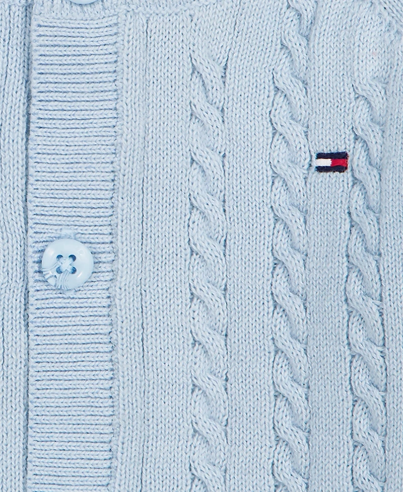 Tommy Hilfiger Baby Boys' Long-Sleeve Cardigan and Pants, 2-Piece Set