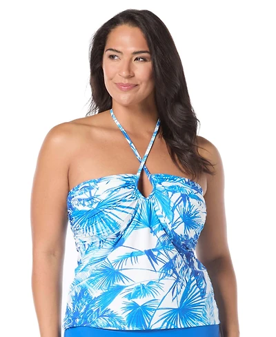Coco Reef Women's Bandeau Neck Opal Bandini Top