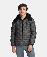 Under Armour Boys' 8-20 Solid Full-Zip Puffer Hooded Jacket
