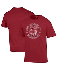 Champion Men's Crimson Alabama Tide Americana 250 Years of Freedom Tonal T-Shirt