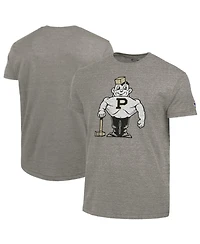 Champion Men's Heather Gray Purdue Boilermakers Triumph Tri-Blend T-Shirt