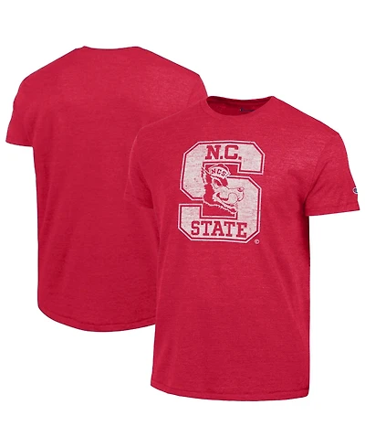 Champion Men's Red Nc State Wolfpack Triumph Tri-Blend T-Shirt