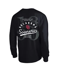 Champion Men's Black Oklahoma Sooners Laminated All-Star Long Sleeve T-Shirt