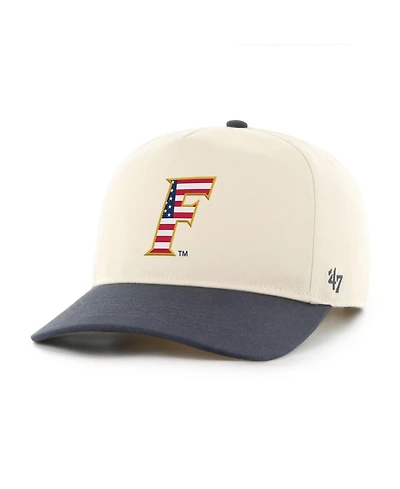 '47 Brand Men's Natural, Navy Florida Gators Americana Flag Hitch Adjustable Hat