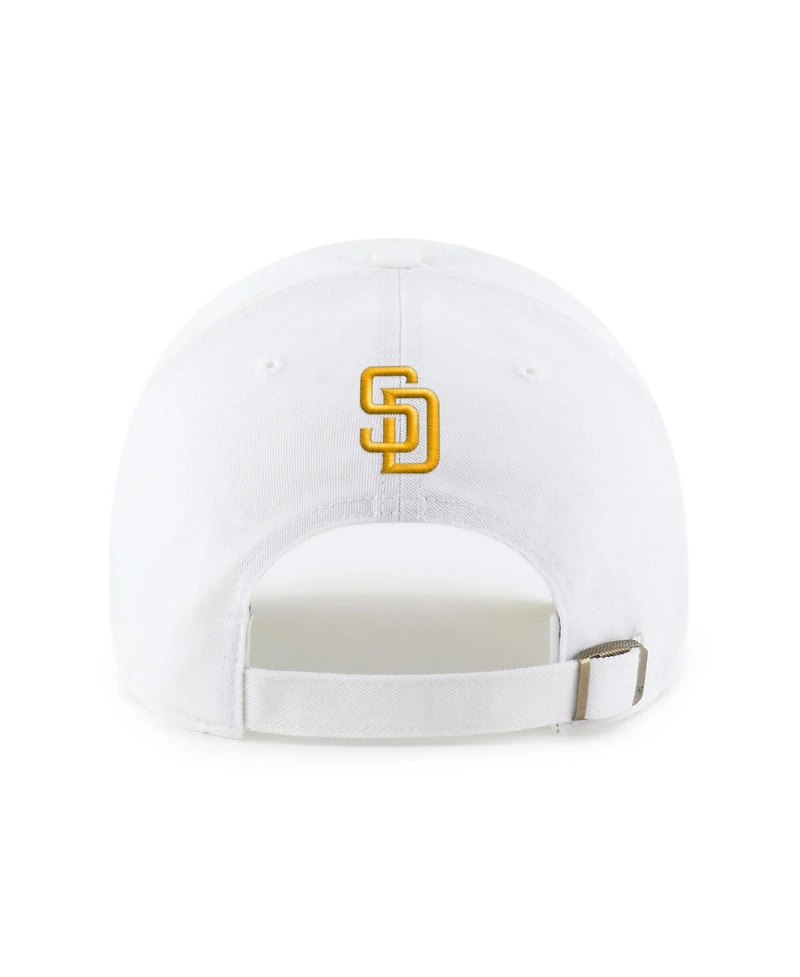 '47 Brand Preschool White San Diego Padres Ice Cream Helmet Clean Up Adjustable Hat