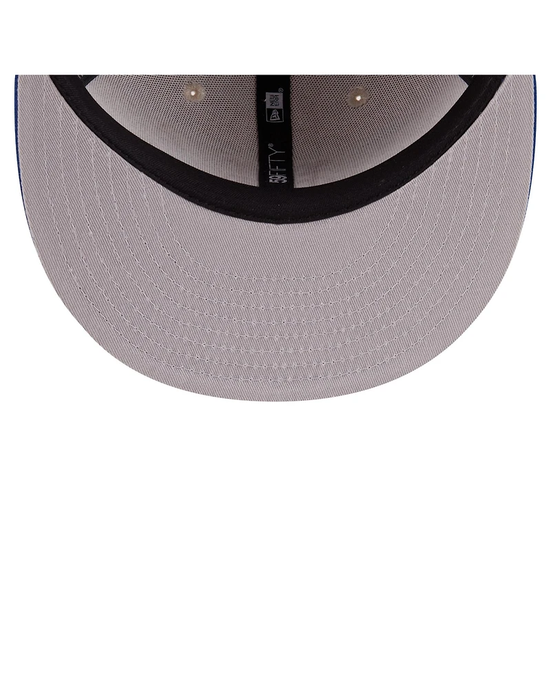 New Era Men's Khaki York Mets City Icon 59FIFTY Fitted Hat