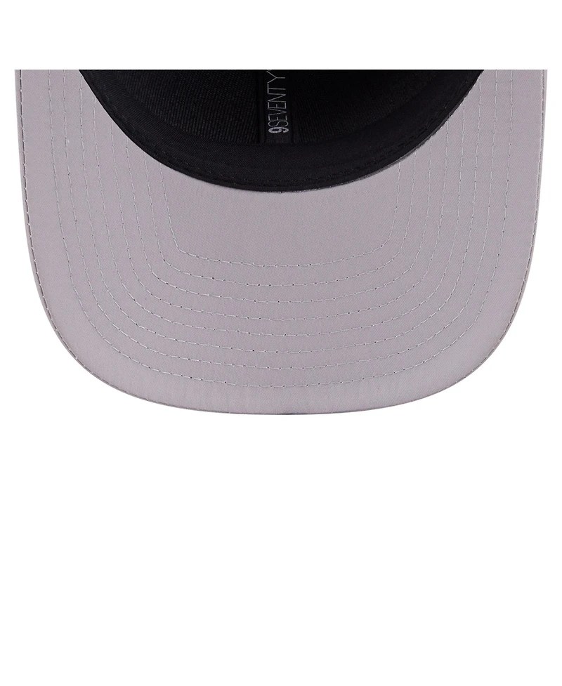 New Era Men's Gray San Francisco Giants Laser Perforated 9SEVENTY Adjustable Hat