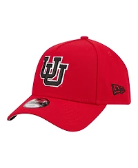 New Era Big Boys and Girls Red Utah Utes 9FORTY A-Frame Adjustable Hat