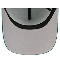 New Era Men's Green Athletics Pin Seeker 9FORTY A-Frame Adjustable Hat