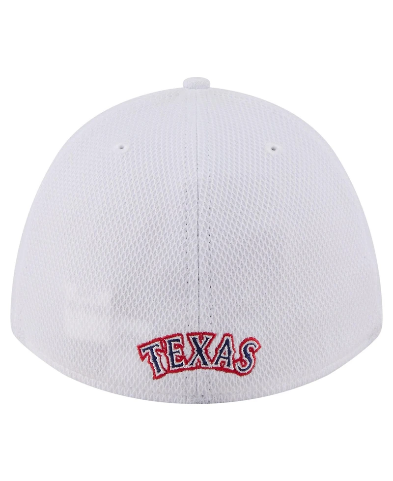 New Era Men's White Texas Rangers Hat