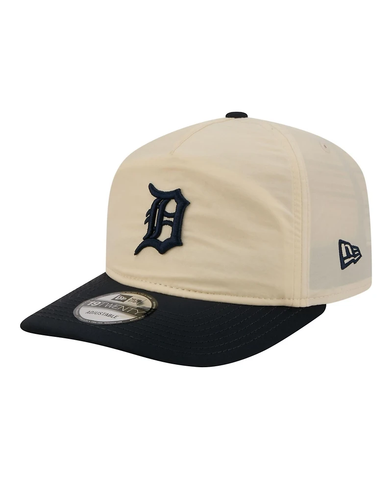 New Era Men's Cream, Navy Detroit Tigers Everyday 19TWENTY Adjustable Hat