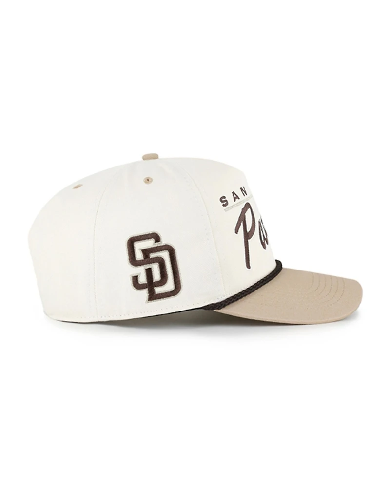 '47 Brand Men's Natural, Tan San Diego Padres Neutral Terrain Hitch Rope Adjustable Hat