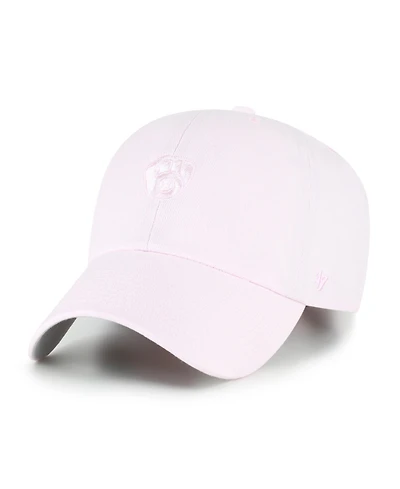 '47 Brand Men's and Women's Light Pink Milwaukee Brewers Pastel Clean Up Adjustable Hat