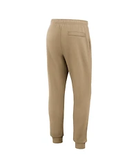 Jordan Men's Beige Michigan Wolverines Primetime Club Fleece Joggers