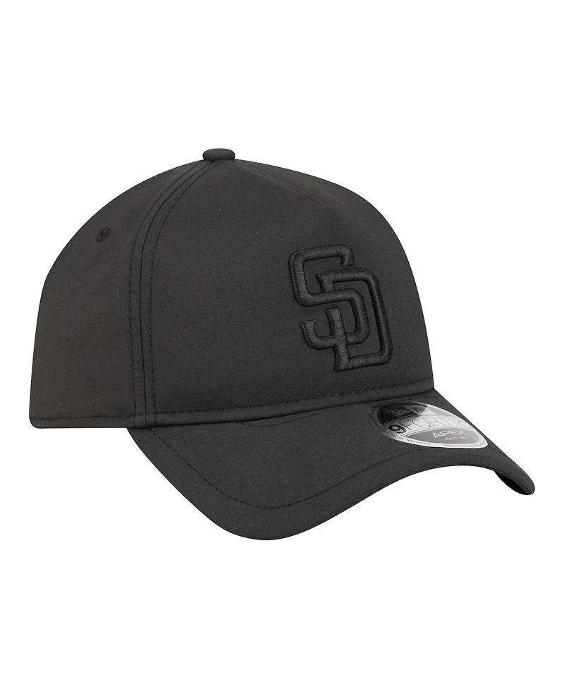 New Era Men's Black San Diego Padres Injection Apex 9FORTY Adjustable Hat