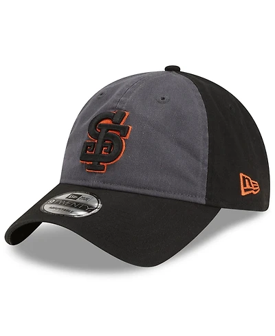New Era Men's Gray, Black San Francisco Giants Replica Alternate 9TWENTY Adjustable Hat