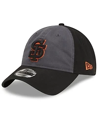 New Era Men's Gray, Black San Francisco Giants Replica Alternate 9TWENTY Adjustable Hat