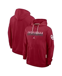Jordan Men's Crimson Oklahoma Sooners 2026 Sideline Standard Issue Dri-fit Hoodie