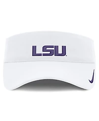 Nike Men's and Women's White Lsu Tigers 2026 On-Field Ace Adjustable Visor Hat