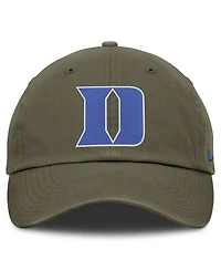 Nike Men's and Women's Olive Duke Blue Devils Primetime Club Adjustable Hat